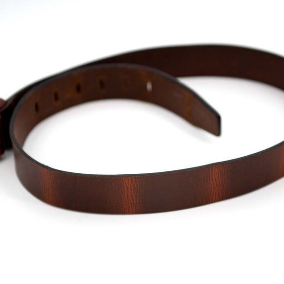 Nickel Smart Leather Belt / Men's 36 (34" pant size) - Picture 2 of 4